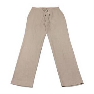 Asos Design Women's Size W30x29L Pink Casual Pants Drawstring Elastic Waist